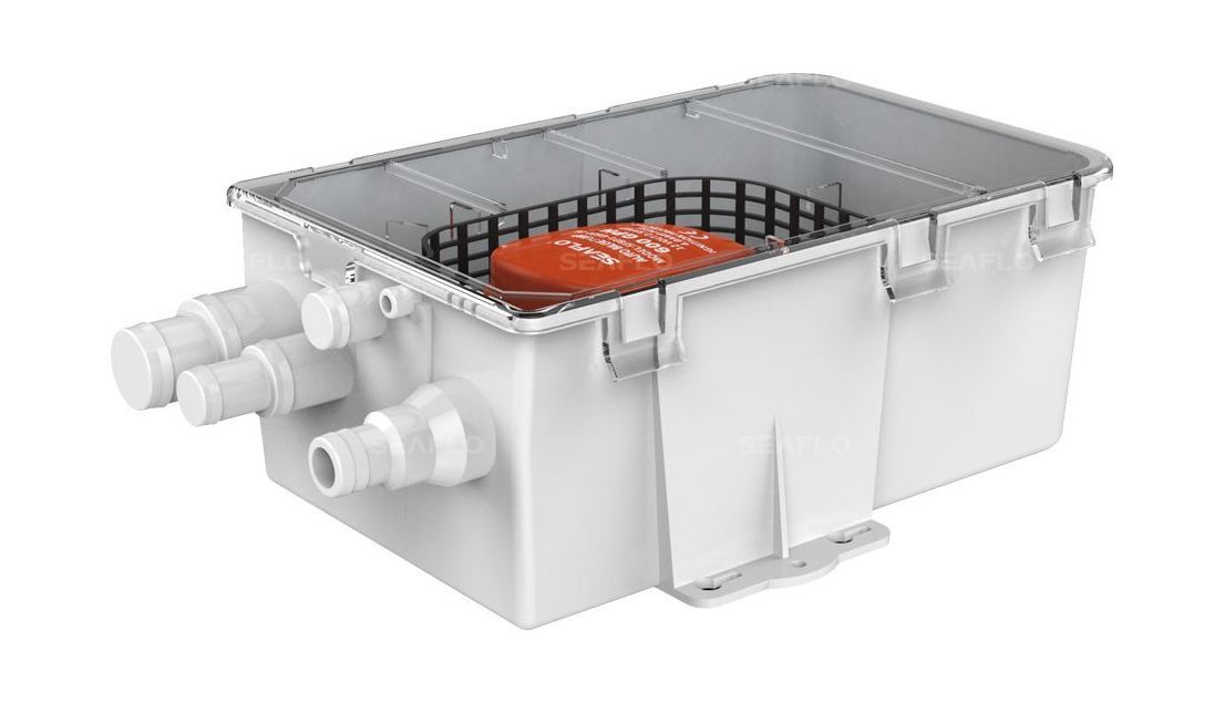 Бак откачки воды из душа 600 GPH, 24 В, SeaFlo купить c доставкой