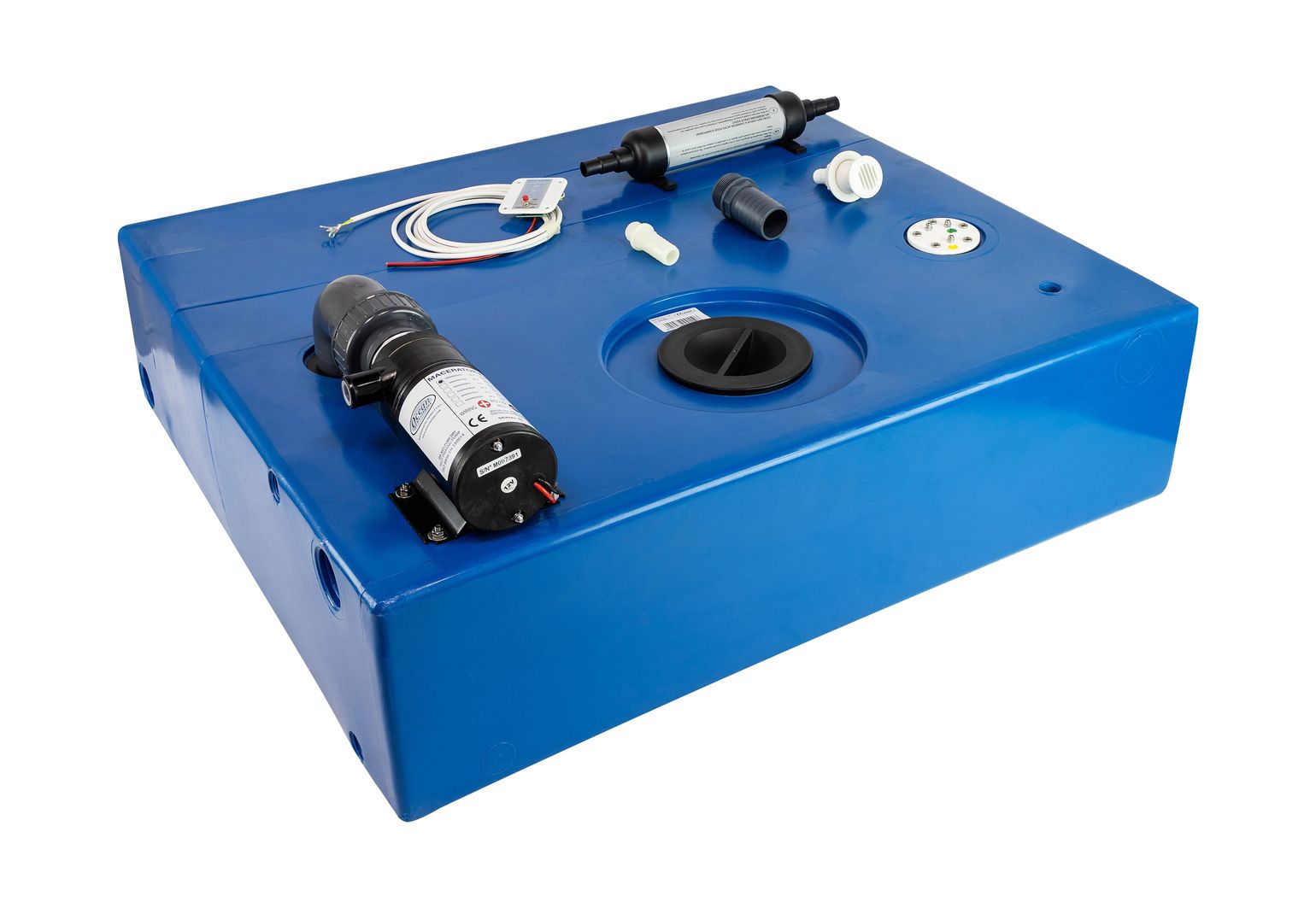 Бак сточный прямоугольный, 112 л, 700x800x200 мм купить c доставкой