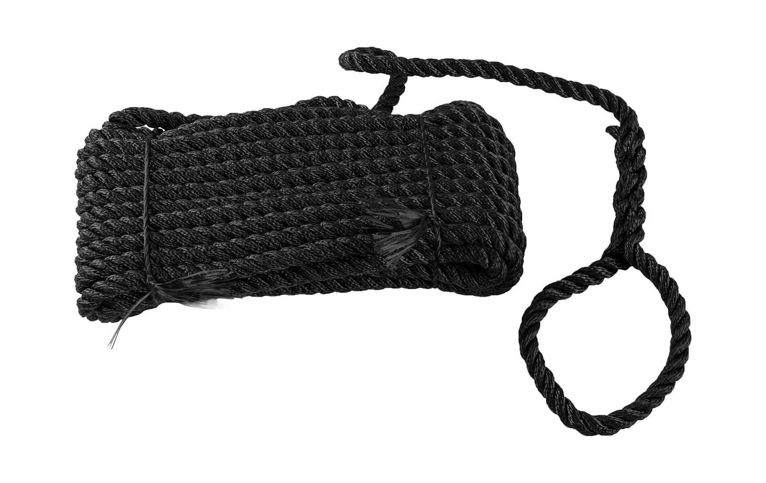 Конец швартовый d12мм, L5м, черный, Marine Rocket купить c доставкой