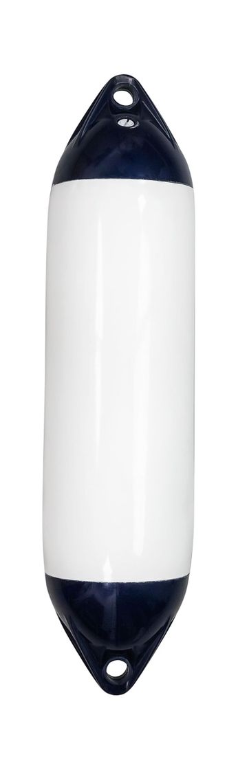 Кранец Marine Rocket надувной, размер 610x220 мм, цвет синий/белый купить c доставкой