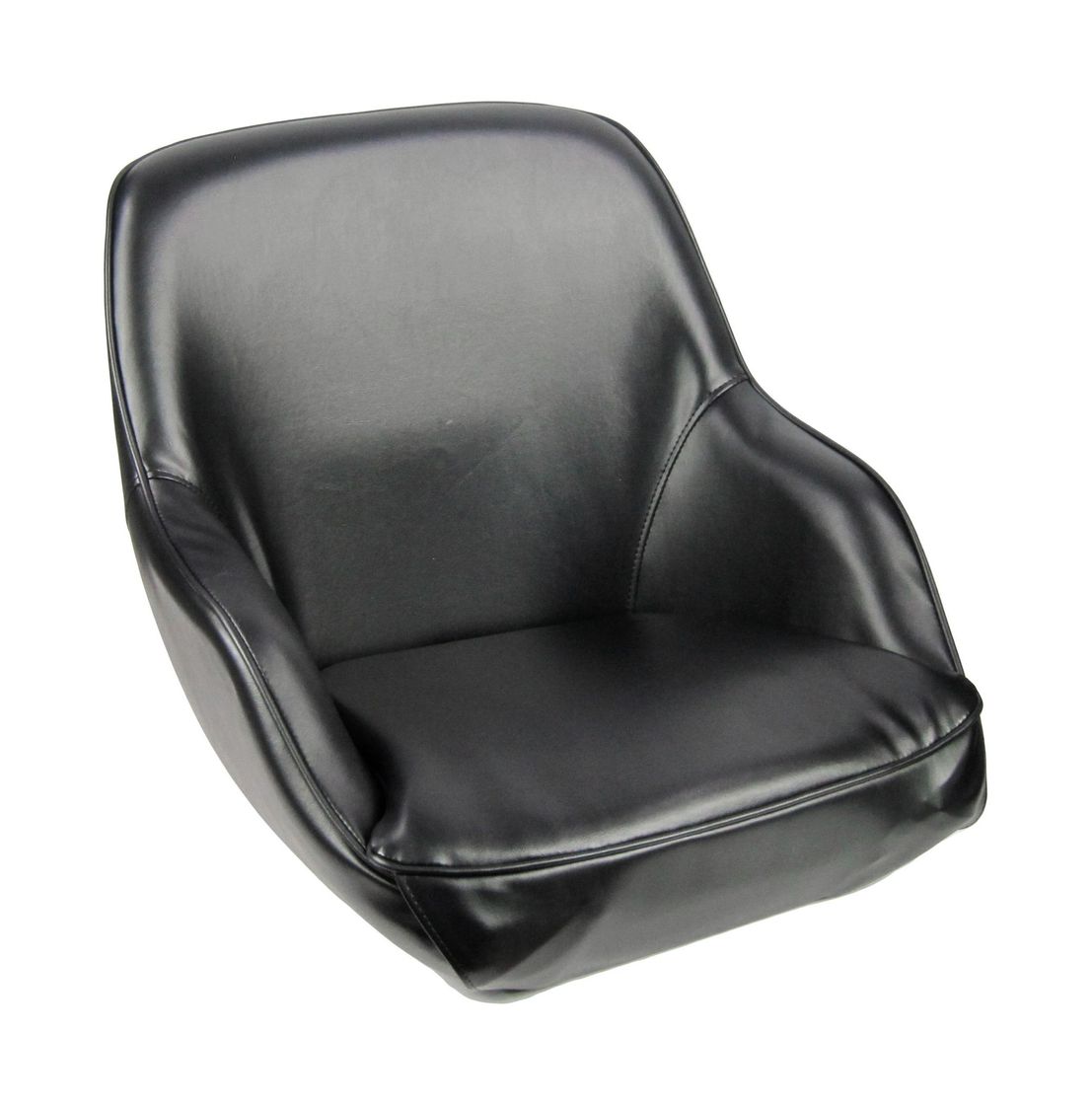 Кресло ADMIRAL мягкое, материал черный винил купить c доставкой