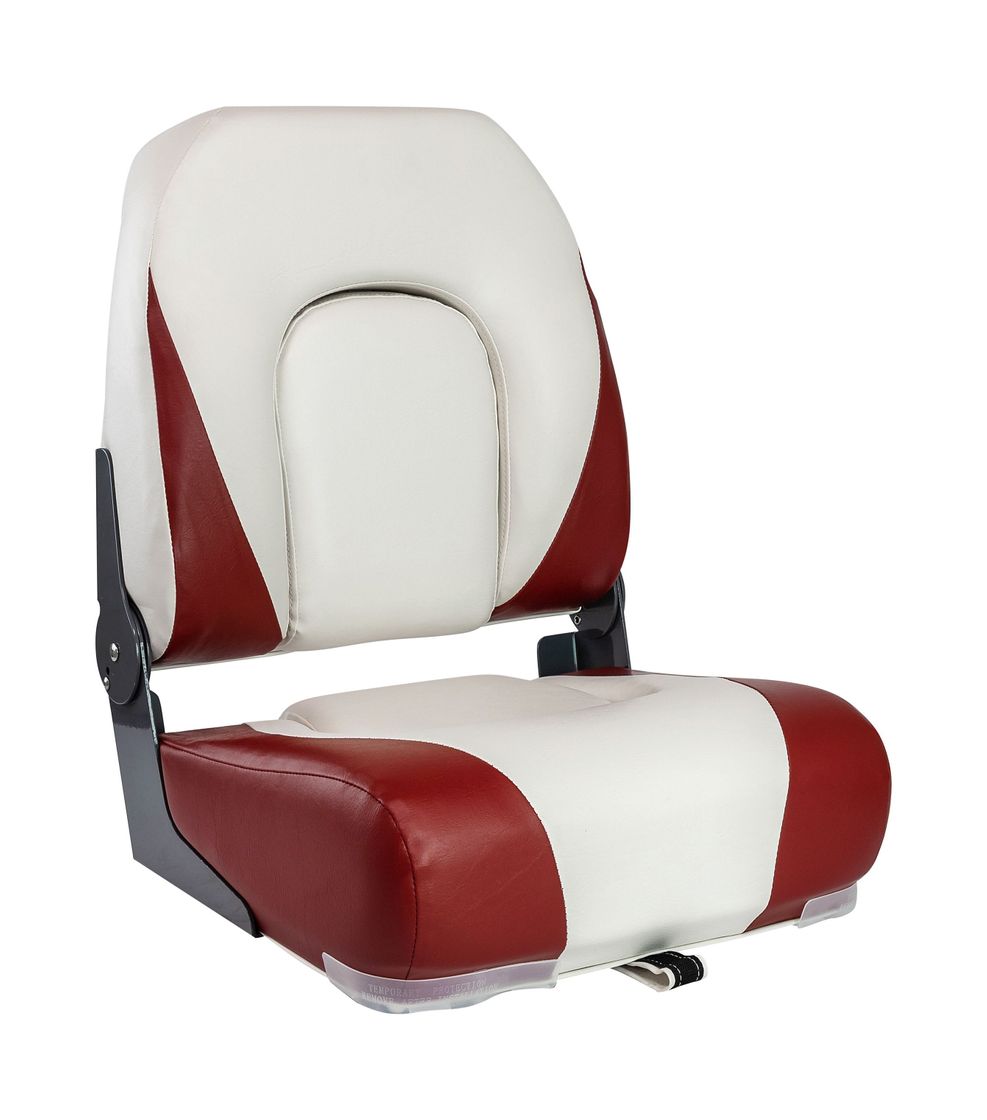 Кресло мягкое складное Craft Pro, обивка винил, цвет белый/красный, Marine Rocket, 75185WR-MR купить c доставкой