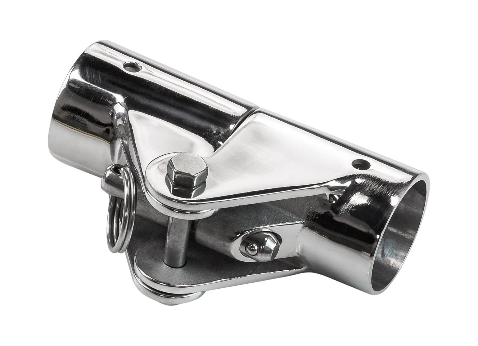 Кронштейн складной с фиксацией нержавеющий д. 25 мм купить c доставкой