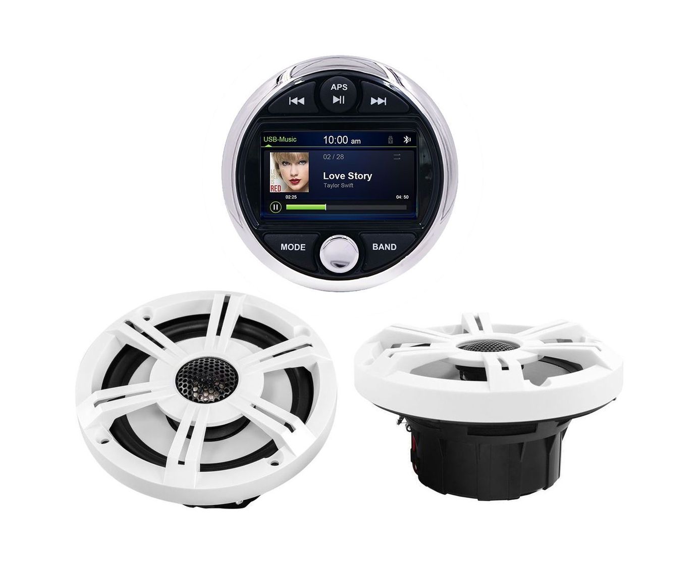 Морская аудиосистема Marine Rocket MRH-301 (комплект 2WS) купить c доставкой