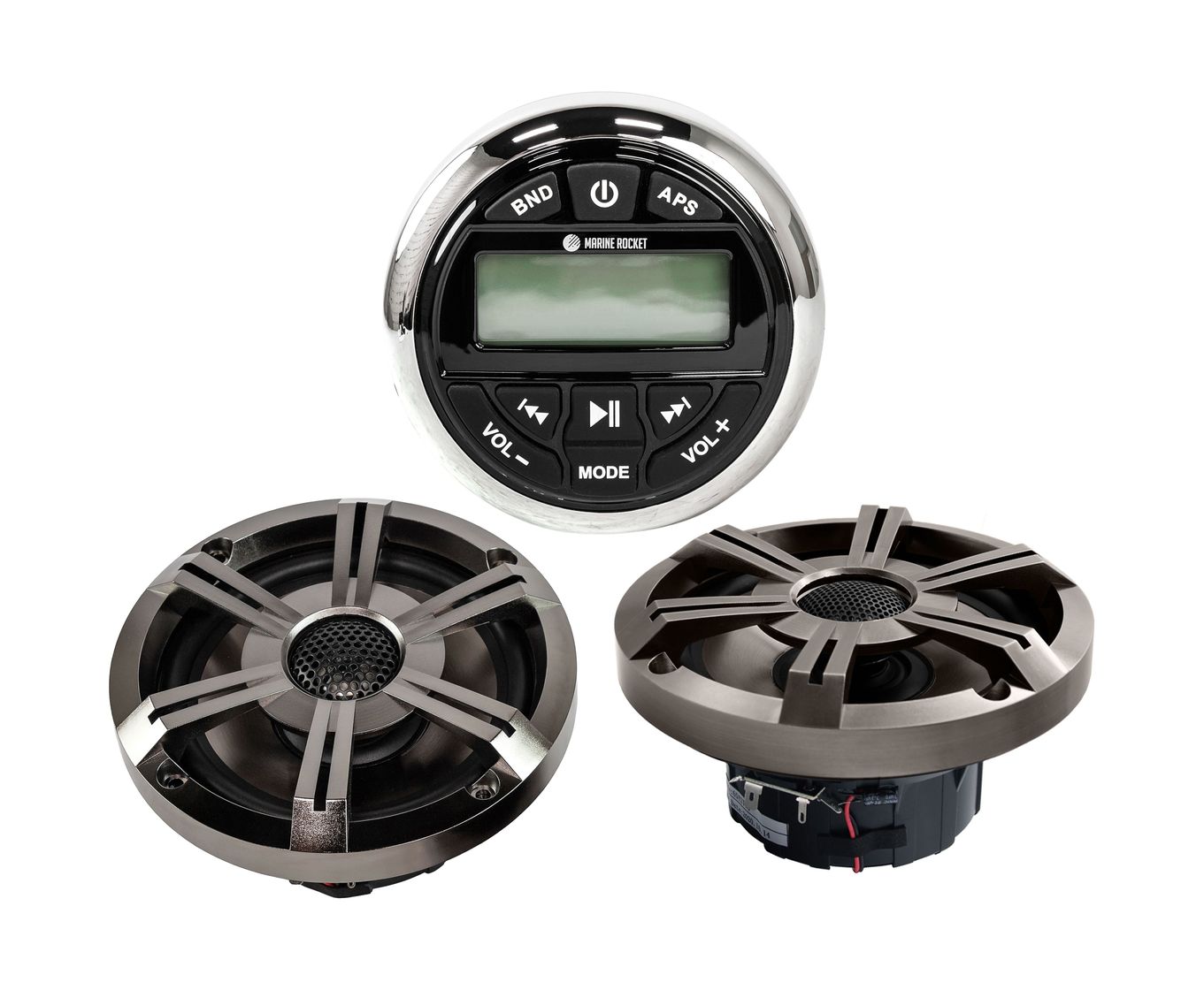 Морская аудиосистема Marine Rocket MRH-833 (комплект 2DP) купить c доставкой