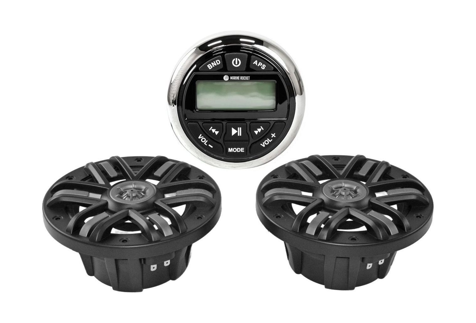 Морская аудиосистема Marine Rocket MRH-833 (комплект 2B), MRH833S65B купить c доставкой