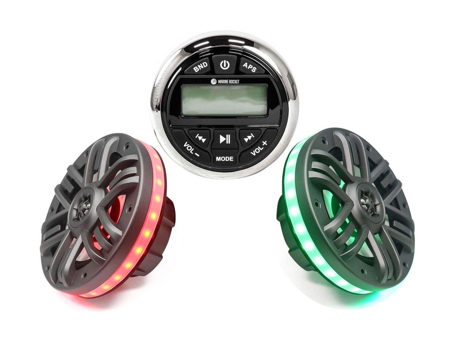 Морская аудиосистема MRH-833S, M165KMR, Marine Rocket купить c доставкой