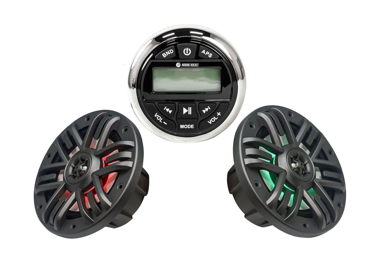 Морская аудиосистема MRH-833S, M165MR, Marine Rocket купить c доставкой
