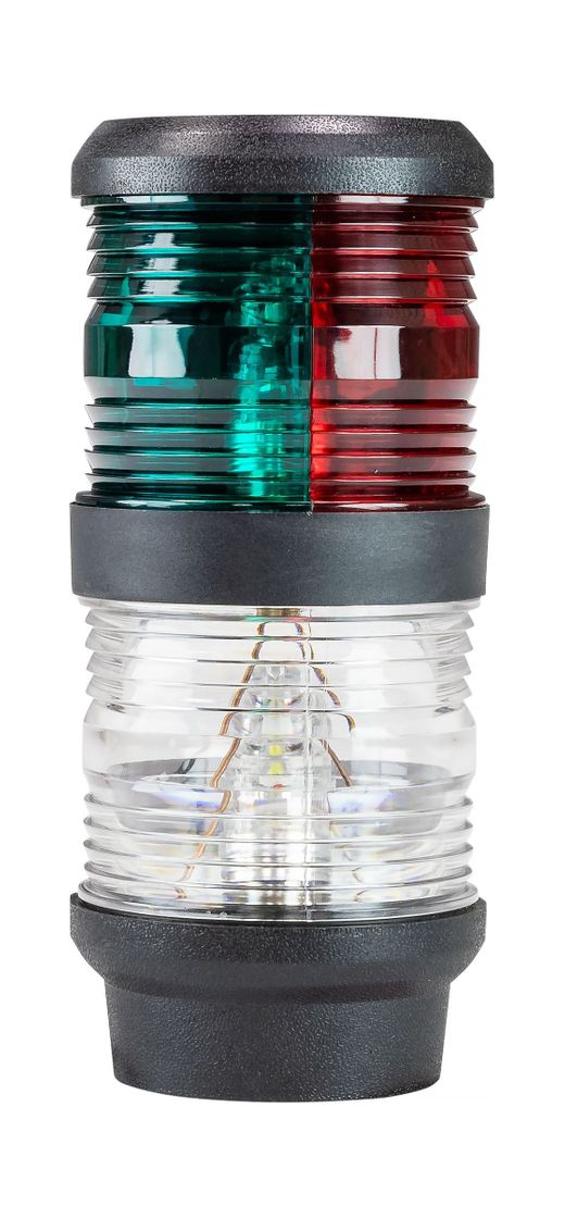 Огонь ходовой комбинированый LED (топовый, красный, зеленый) купить c доставкой