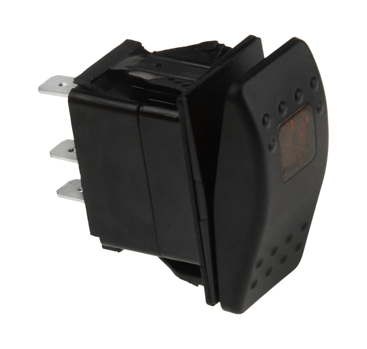 Переключатель двухпозиционный ON-OFF 12 В/20А 5Р с подсветкой купить c доставкой