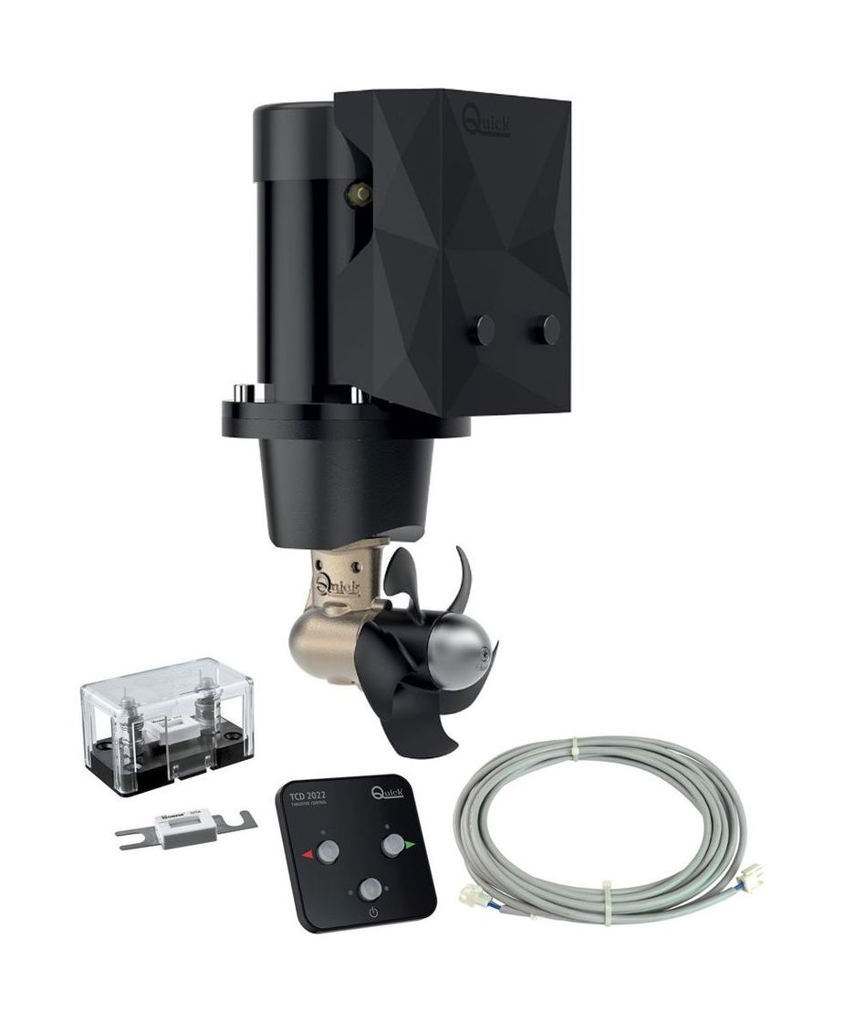 Подруливающее устройство Quick, D140mm, 40KGF, 12 В, (TCD2022 - TCDEX06 - NO TNL) купить c доставкой
