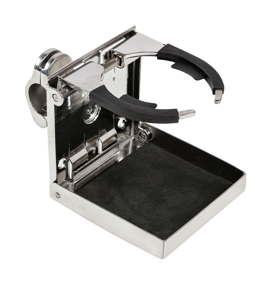 Подстаканник складной с креплением из нержавеющей стали купить c доставкой