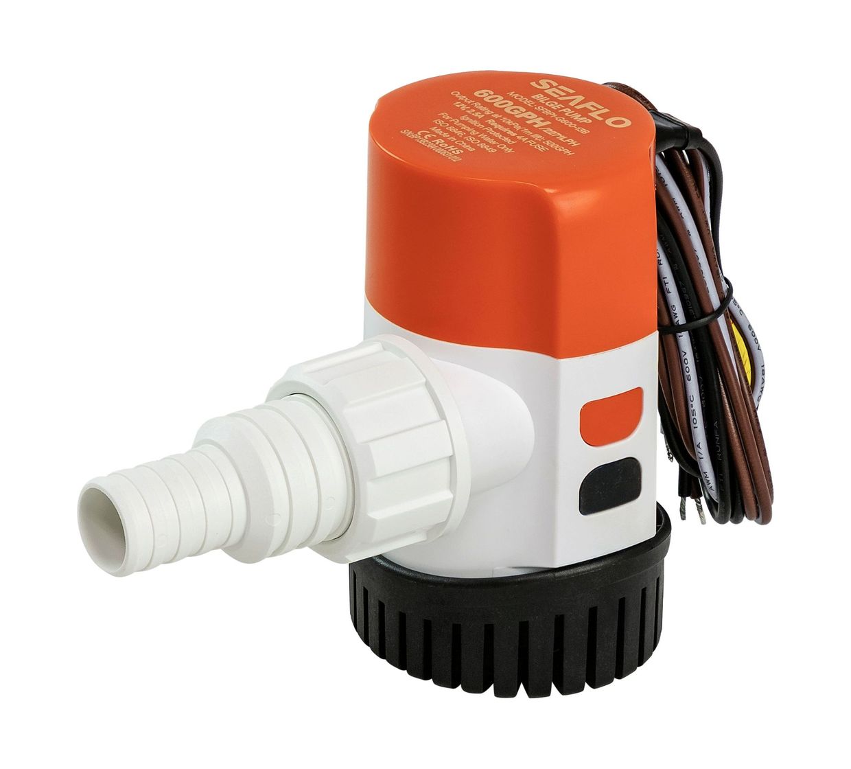 Помпа осушительная 12 В, 600GPH (2271 л/час), автоматическая, SeaFlo SFBP1G60013B купить c доставкой