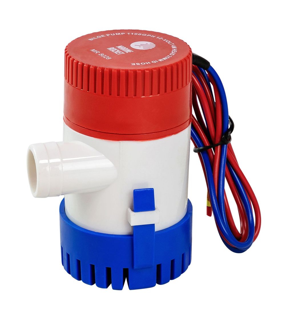 Помпа осушительная Marine Rocket, 1100GPH (4163.5 л/ч), 12 В MR8028-1100 купить c доставкой