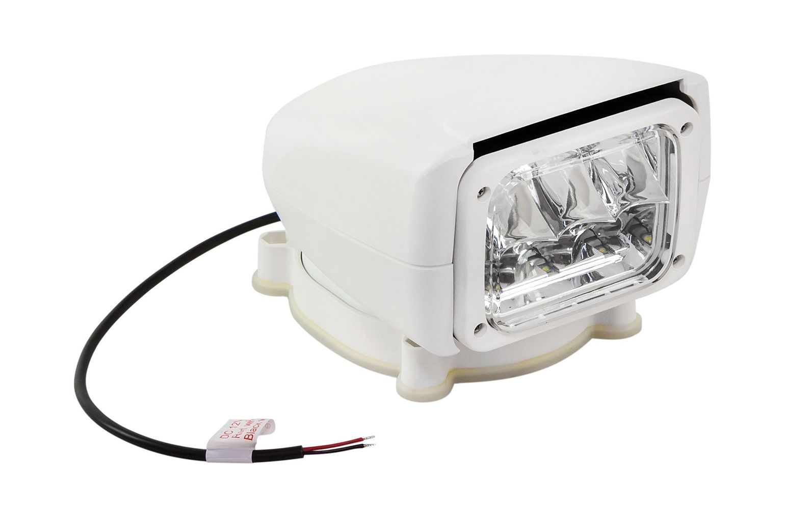 Прожектор с дистанционным управлением, белый корпус, светодиодный, брелок, модель 150 купить c доставкой
