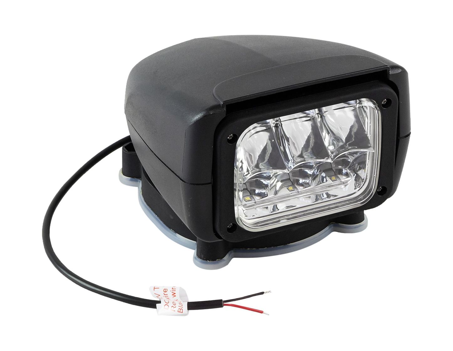 Прожектор с дистанционным управлением, черный корпус, светодиодный, брелок, модель 150 купить c доставкой