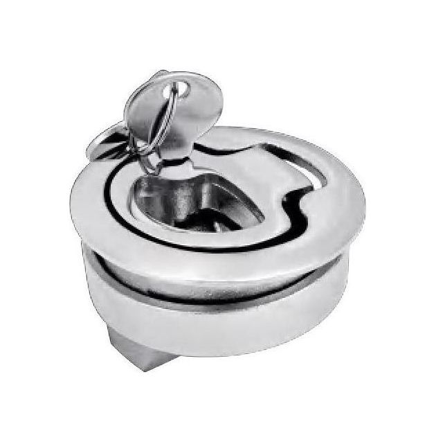 Ручка врезная, D61 мм, с ключом, Marine Rocket купить c доставкой