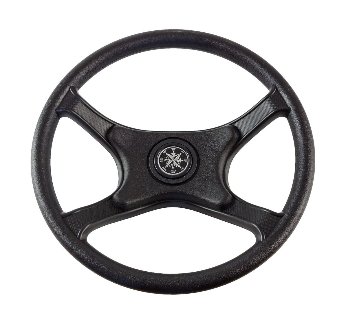Рулевое колесо LAGUNA черный обод и спицы д. 335 мм купить c доставкой