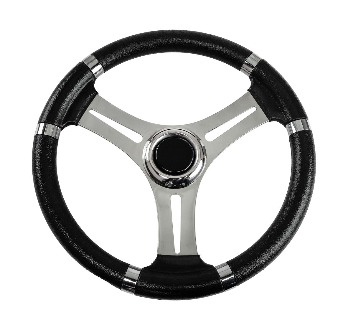 Рулевое колесо Osculati, диаметр 350 мм, цвет черный, 45-151-01 купить c доставкой