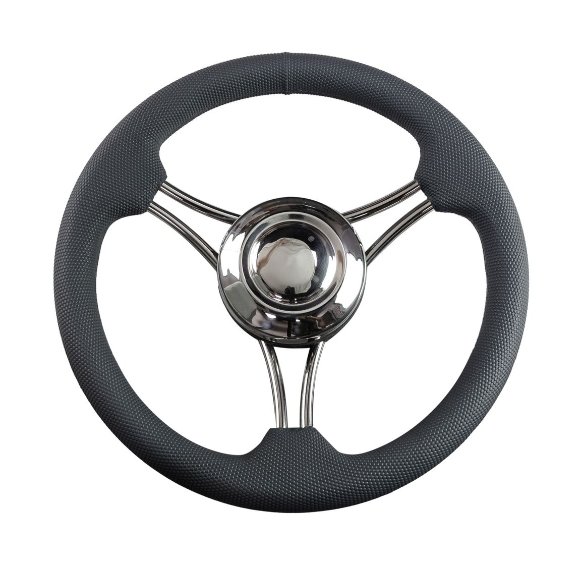 Рулевое колесо Osculati, диаметр 350 мм, цвет серый купить c доставкой