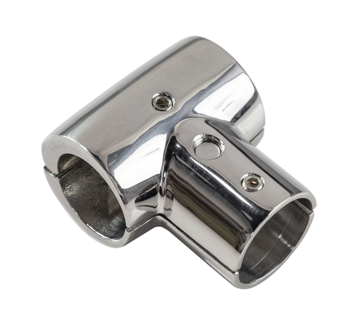 Тройник леера разборный, (25 мм), 90 град, Marine Rocket купить c доставкой